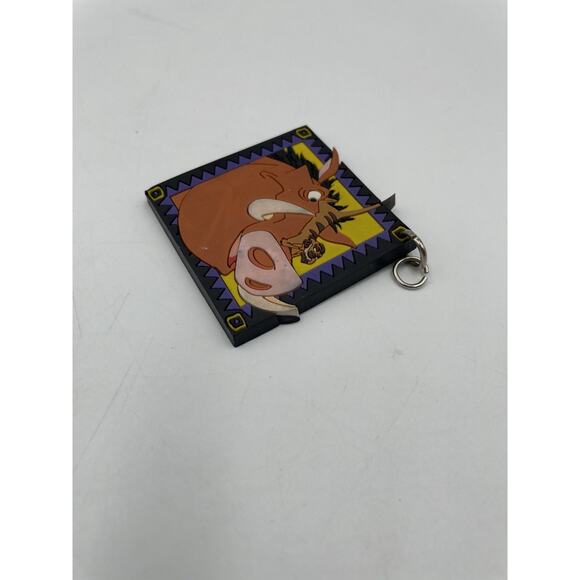 Vintage Timon And Pumbaa Lion King Disney Keychain Applause - Picture 4 of 5